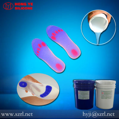 Honeycombed-shaped Silicone Gel Insole for Feet Health