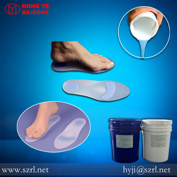 Transparent RTV silicone for Adhesive Silicone Heel Spur