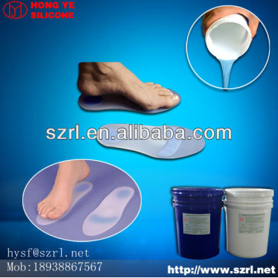 1:1 mixing ratio LSR silicone rubber for insole products making