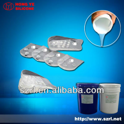 RTV liquid silicone rubber for shoe insoles casting making