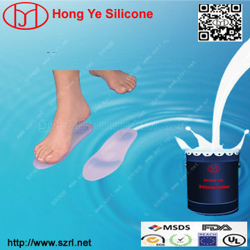 silicone rubber for super soft silicone gel insole