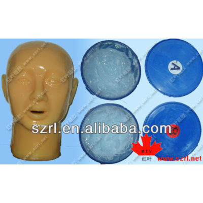 HTV-2 spins casting solid silicone rubber