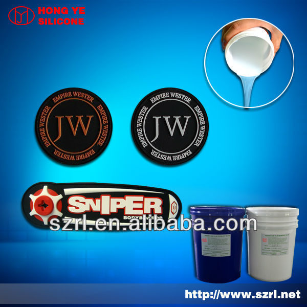 Addition cure silicone rubber for trademark printing