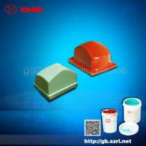 Rubber pad for printing with different color