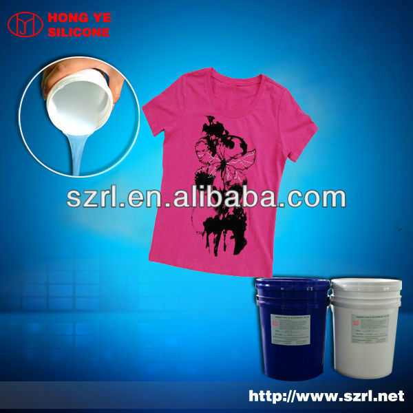 High quality screen printing silicone rubber for coating textiles