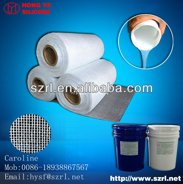 fabric coating silicon rubber
