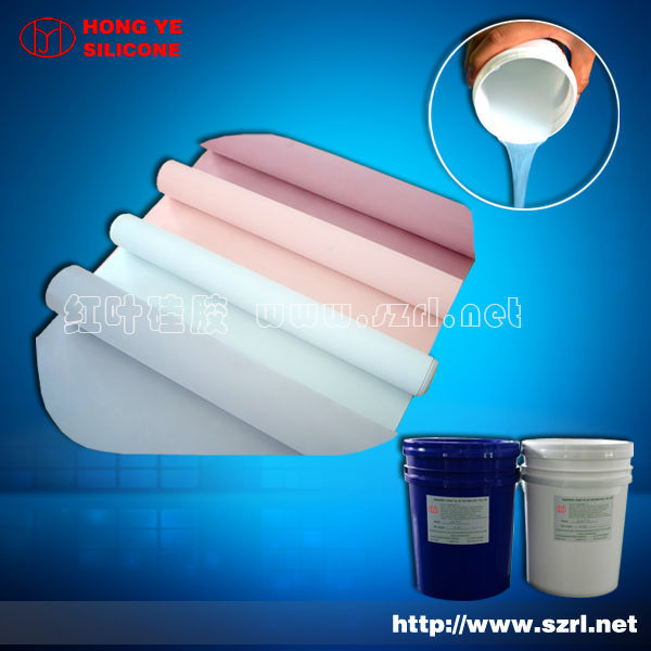 Silicone rubber for printing on fire smoke curtains