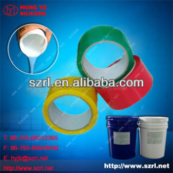 silicone for printing silicone coated tapes