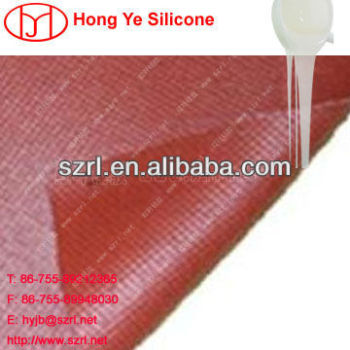 fiberglass fabric silicone rubber coated with screen printing ink
