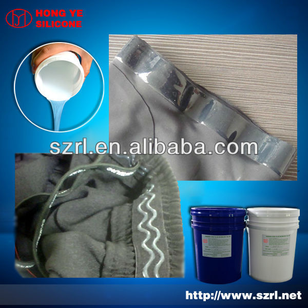 Liquid Silicone Rubber Printing Ink for Textile Coating