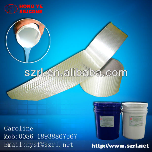 waterproof fabric coating silicon rubber