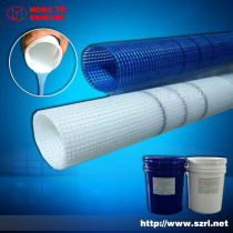 high dielectric strength silicone coating for fiberglass sleeves with low viscosity