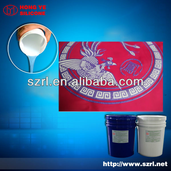 Silicone ink for silicone swimming cap printing