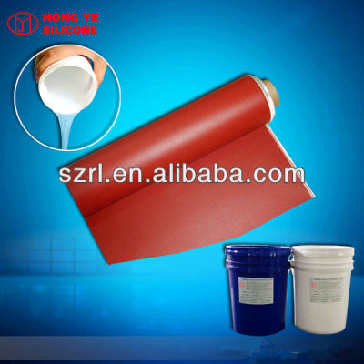 Silicone ink for textile coating