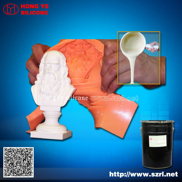 RTV liquid silicon rubber for plaster molding