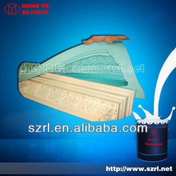 Plaster Mould Making Used Clear Liquid Silicon Rubber