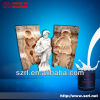 carving sculpture mold making by RTV silicone