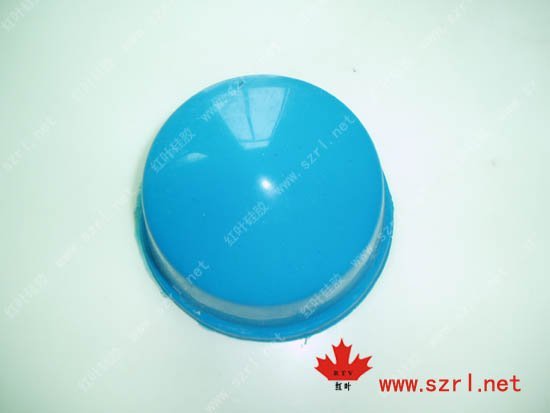 Condensation silicone rubber for pad printing
