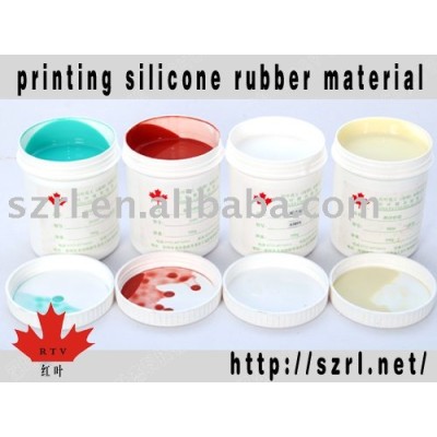 plastic toy crafts pad printing silicone rubber