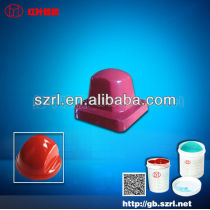 Liquid pad printing silicone rubber