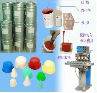 pad printing liquid silicone rubber