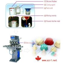 silicon mould making for printing pads