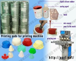 high printing time pad printing silicone Wacker 623