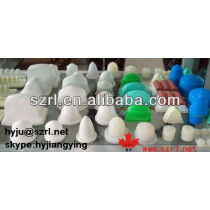 silicone pad printing irregular patterns of plastic toys
