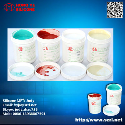 RTV silicone rubber for printing on plastic toys Manufacturer