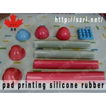 pad printing silicone rubber for the patterns on products' surface