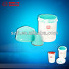 pad printing silicone rubber with high printing times
