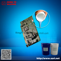 Manual silicone rubber for electronics