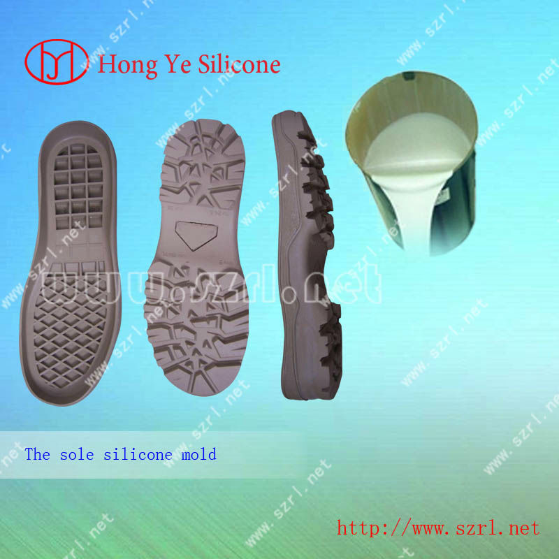 cheap liquid mold silicon for shoe manual making