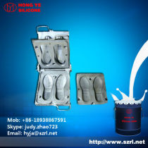 silicone rubber for shoe sole molds making