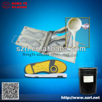 silicone rtv mold for shoe sole mold making