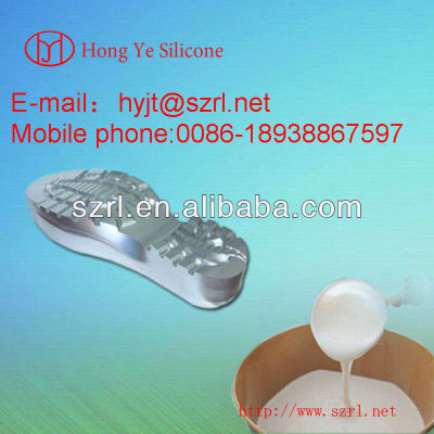 shoe sole molding liquid RTV2 silicone rubber