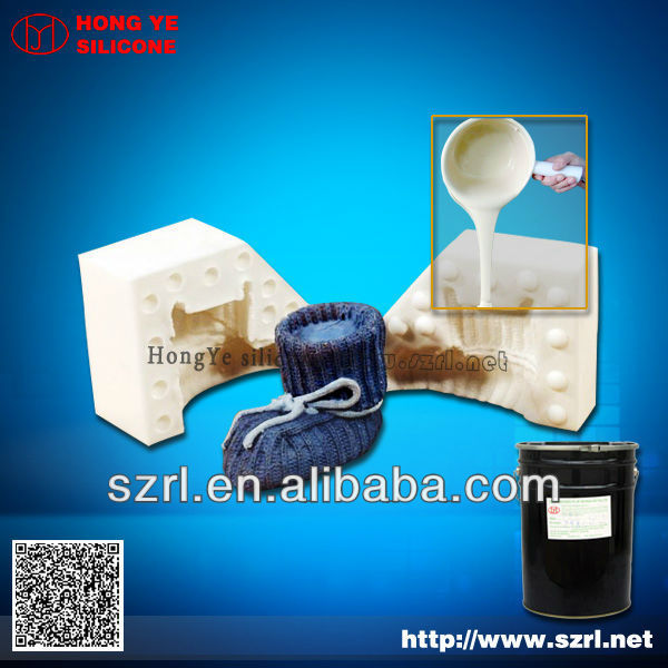 silicone rubber for shoe mold making,cast shoe mold making