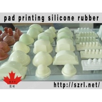 RTV silicone for printing pads