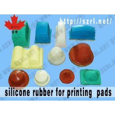Addition pad printing silicone rubber