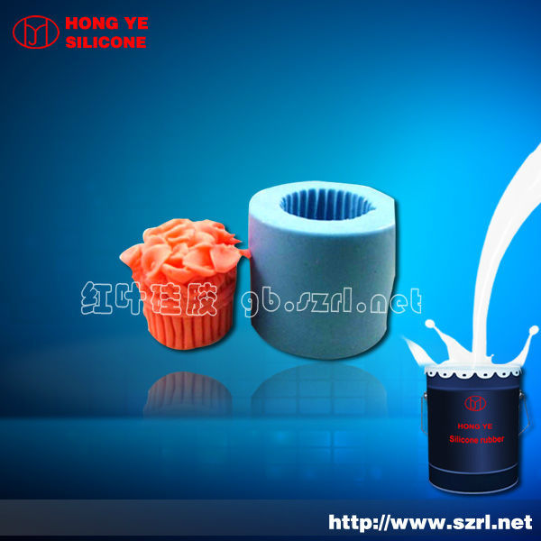 Liquid silicon for candle mold