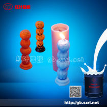 Liquid RTV silicone rubber for candle molds making
