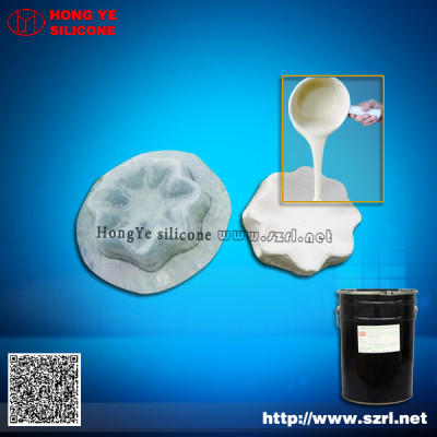 Silicone to make molds for plaster inside house decorations and molds for concrete outside decorations