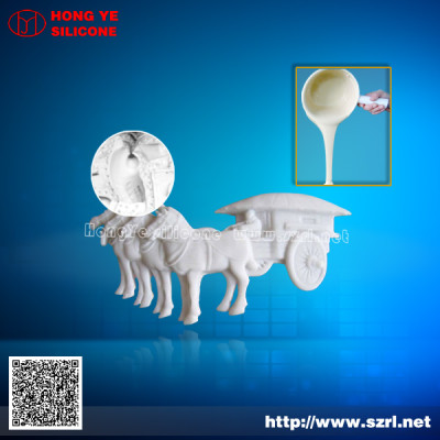 RTV-2 silicone rubber moulds for cement resin casting