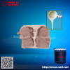 Liquid silicone rubber for gypsum column mold making