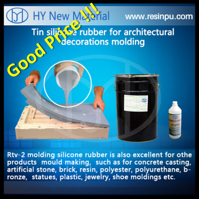 Rtv Liquid Molding Silicone Rubber for Concrete