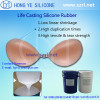 Life casting silicone rubber for sexy toys