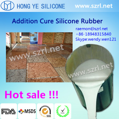 Addition cure silicone rubber for gypsum decorations molds