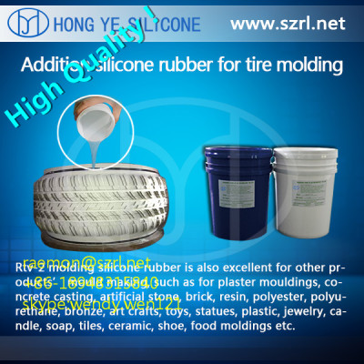 liquid tyre silicone rubber for tyre mold making