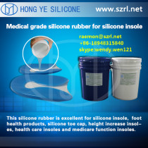 silicone rubber for shoe sole mold making with low viscosity