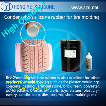 RTV-2 liquid silicone rubber for automobile tire